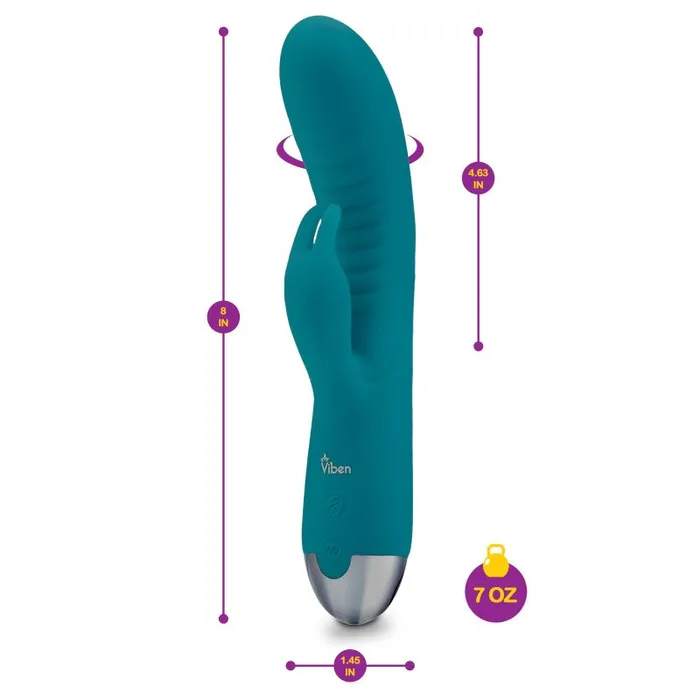 Viben Viben Alluring Come Hither Rabbit Vibe Ocean Vibrators