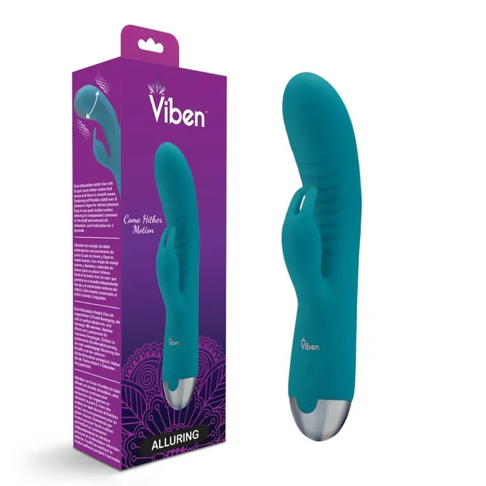 Viben Viben Alluring Come Hither Rabbit Vibe Ocean Vibrators