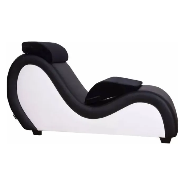 Vibrators Daytona Kama Sutra Mebon Chaise Love Lounge Red w Black Pillows