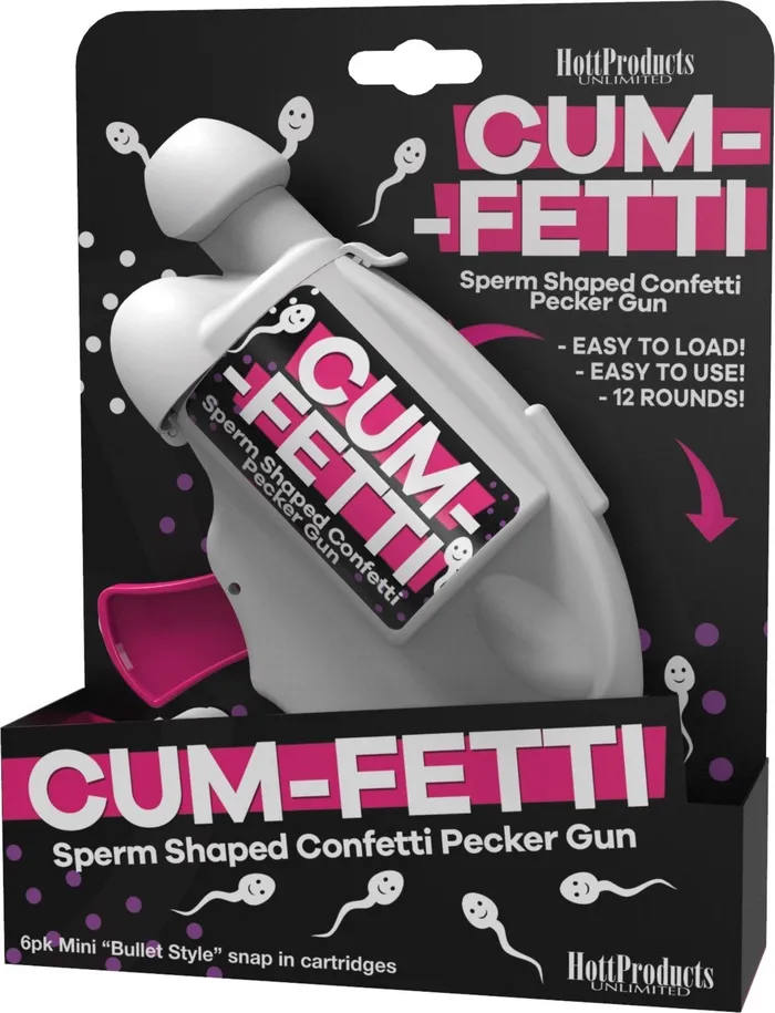 Vibrators Hott Products CumFetti Gun