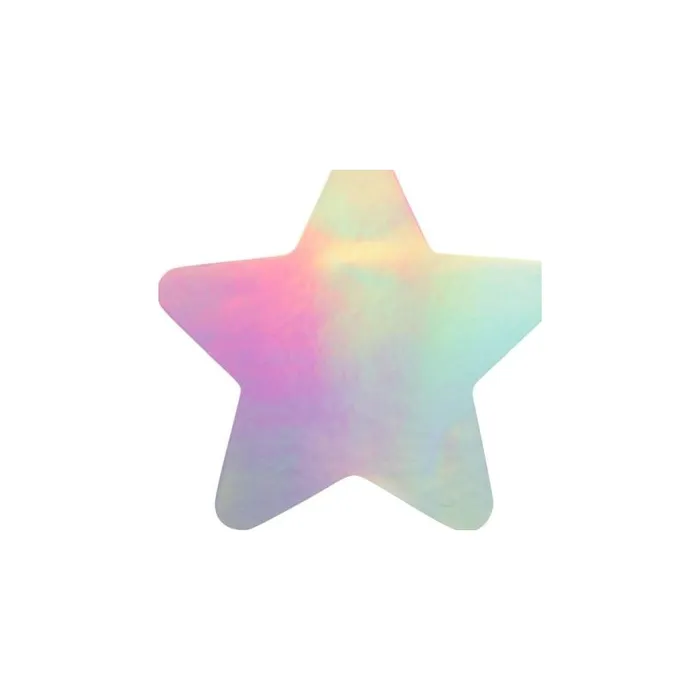 Vibrators Peekaboo Pasties Iridescent Stars Pasties