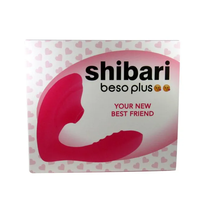 Vibrators Shibari Shibari Beso Plus GSpot and Clitoral Vibrator Pink