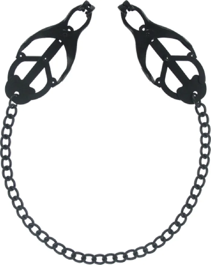 XR Brands Monarch Noir Nipple Vice Black Pleasure Adult Sex Toy Couples