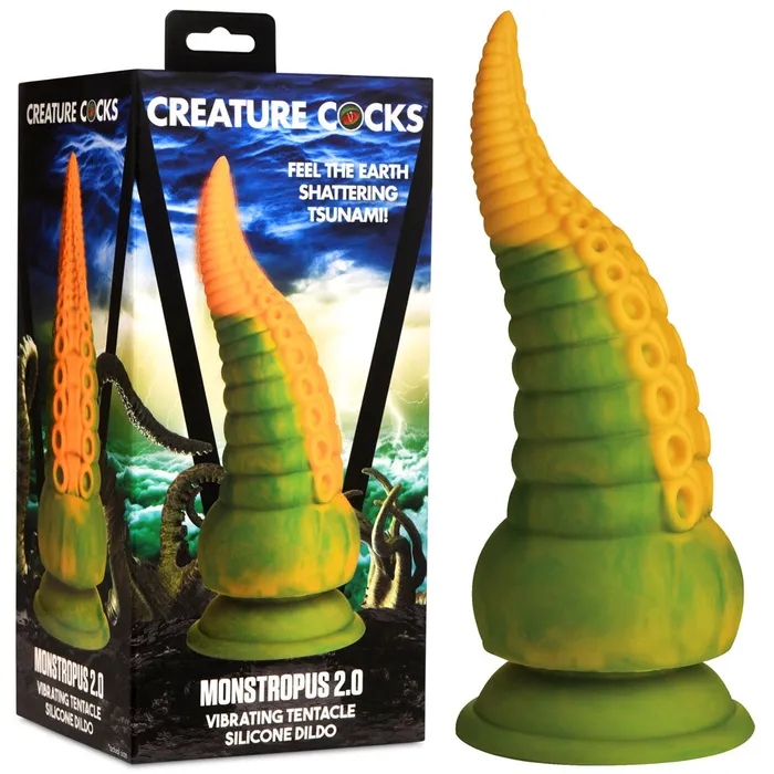 Female Sex Toys XR Brands Creature Cocks Monstropus 20 Vibrating Tentacled Monster Silicone Dildo Yellow 185 cm USB Rechargeable Vibrating Fantasy Dildo Female Sex Toys XR Brands Creature Cocks Monstropus 20 Vibrating Tentacled Monster Silicone Dildo Yellow 185 cm USB Rechargeable Vibrating Fantasy Dildo