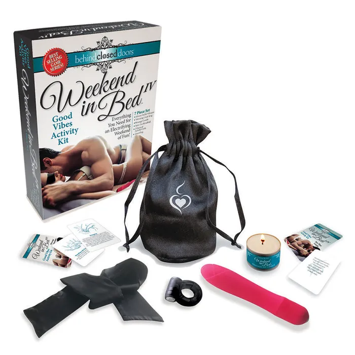Little Genie Vibrators Behind Closed Doors Weekend In Bed IV Good Vibes Activity Kit Little Genie Vibrators Behind Closed Doors Weekend In Bed IV Good Vibes Activity Kit