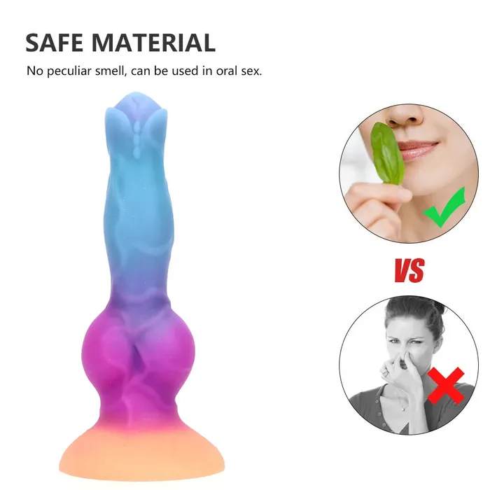 Only for Fans Toys Male Sex Toys Luminous Animals Dildos Horse Realistic Dog Dildo For Women Horse Penis Monster Dragon Anal Dildos Beautiful Women Men Sex Toys