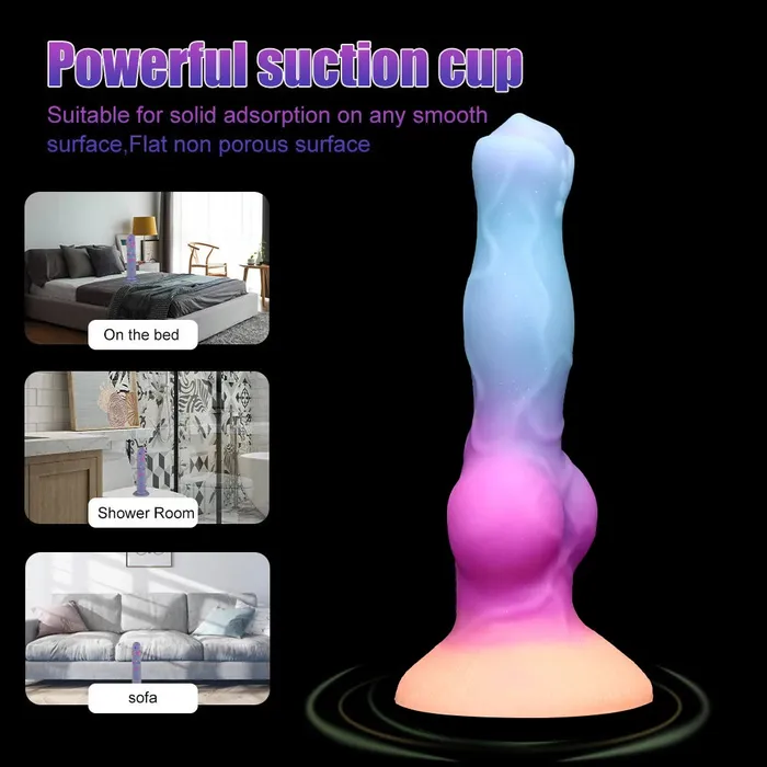 Only for Fans Toys Male Sex Toys Luminous Animals Dildos Horse Realistic Dog Dildo For Women Horse Penis Monster Dragon Anal Dildos Beautiful Women Men Sex Toys