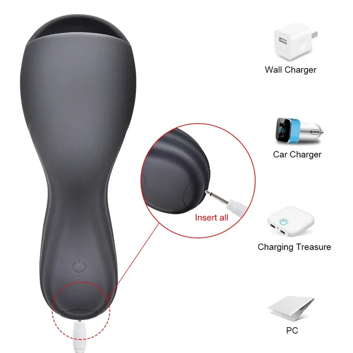 soniker Male Sex Toys Vibrator Sex Toys for Men Penis Delay Trainer Automatic Oral Masturbator Penis