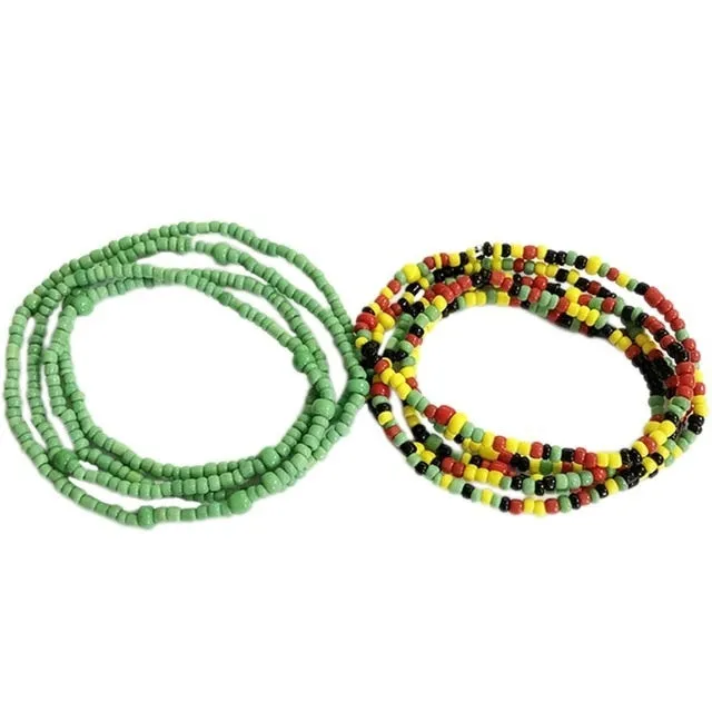 STRAWBERRYPOSH Vibrators Bohemia Colorful Belly Chain