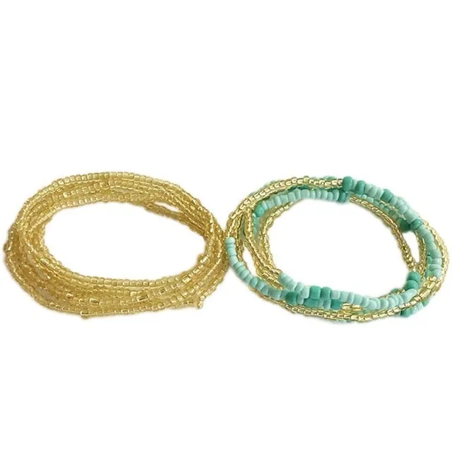 STRAWBERRYPOSH Vibrators Bohemia Colorful Belly Chain