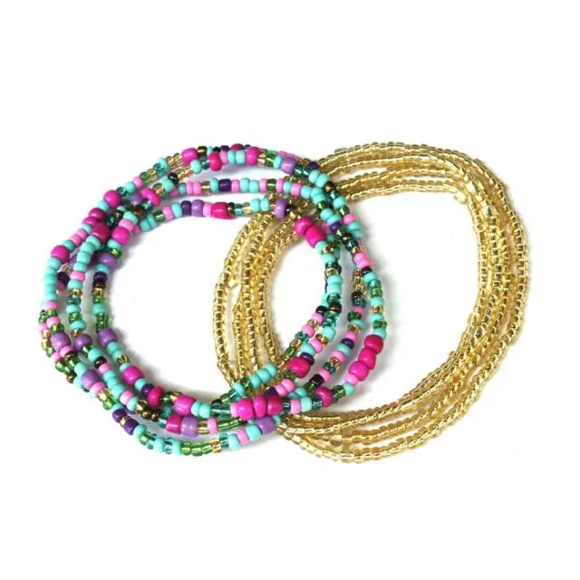 STRAWBERRYPOSH Vibrators Bohemia Colorful Belly Chain