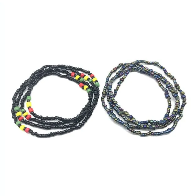 STRAWBERRYPOSH Vibrators Bohemia Colorful Belly Chain