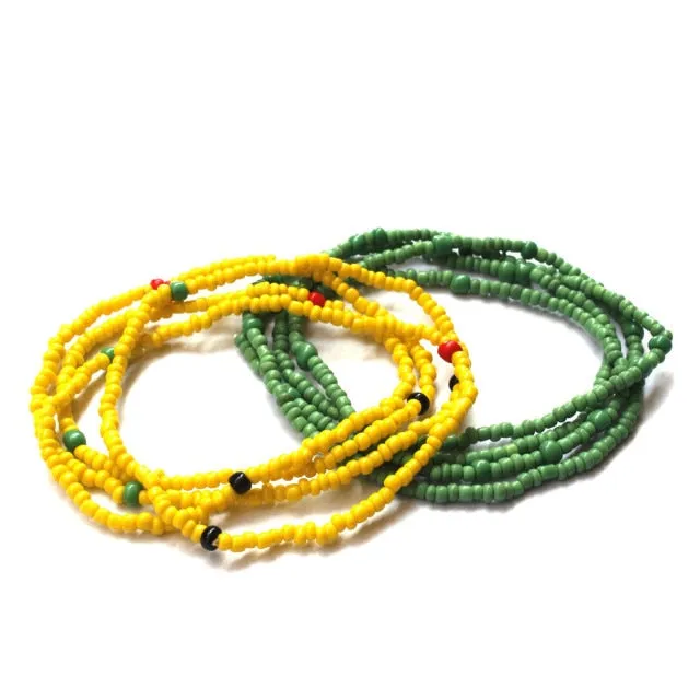 STRAWBERRYPOSH Vibrators Bohemia Colorful Belly Chain