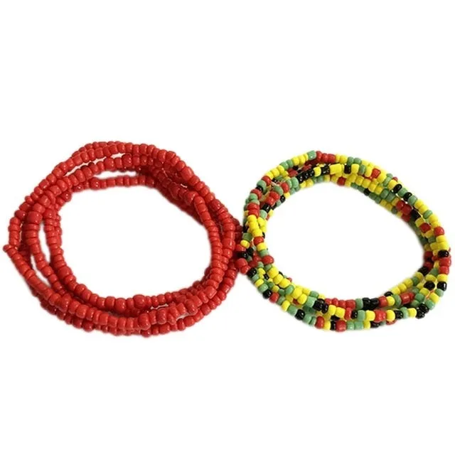 STRAWBERRYPOSH Vibrators Bohemia Colorful Belly Chain