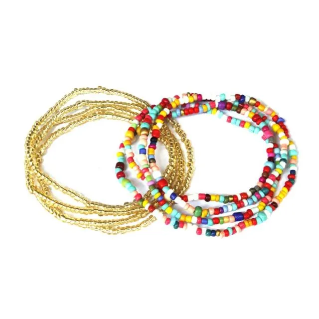 STRAWBERRYPOSH Vibrators Bohemia Colorful Belly Chain