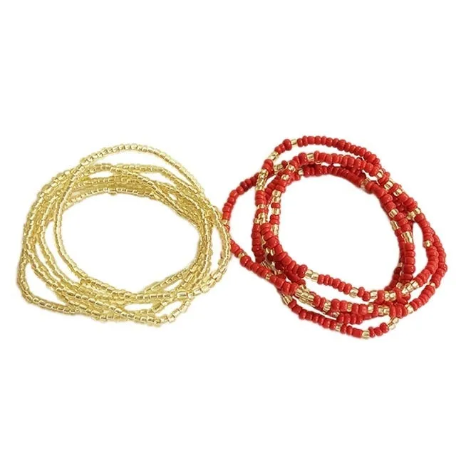 STRAWBERRYPOSH Vibrators Bohemia Colorful Belly Chain