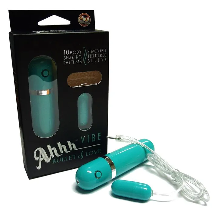 Ahhh Vibrator Teal Golden Triangle Vibrators