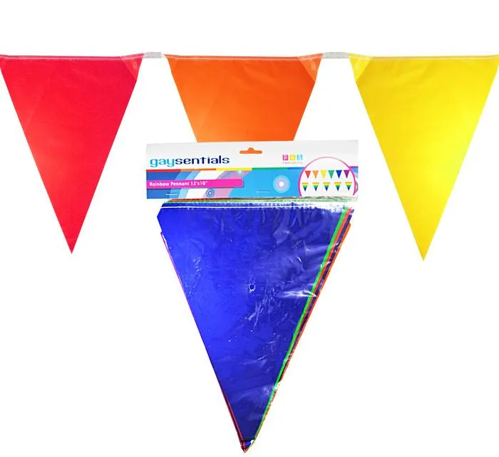 Anal Fresh Play Rainbow Solid Pennants Anal Fresh Play Rainbow Solid Pennants