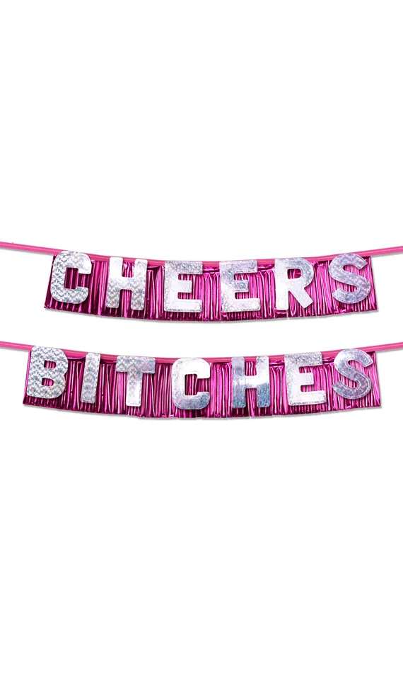 Bachelorette Incheers Bitchesin Party Banner Pipedream Products Vibrators