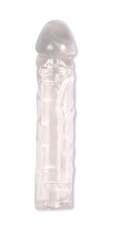 Big Warhead Sleeve Clear Jelly Doc Johnson Novelties Dildos