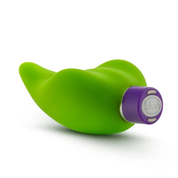 Blush Novelties Female Sex Toys Aria Leaf Lime Rechargeable Bullet Kit