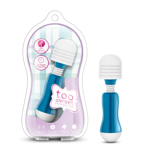 Blush Novelties Vive Too Sweet Blue Body Wand Massager Vibrators