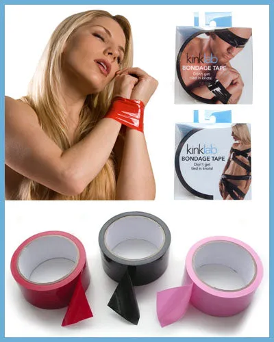 Bondage Tape Male Red Kink Labs Restraints