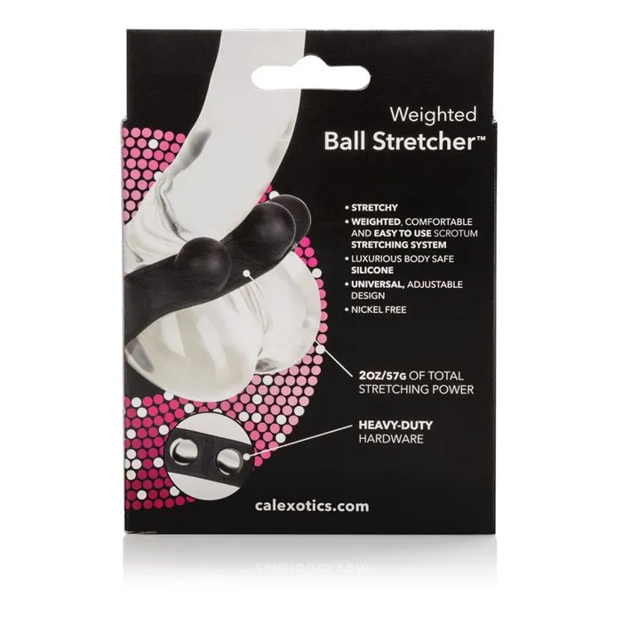 California Exotic Novelties Anal Weighted Ball Stretcher Black