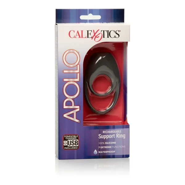 California Exotic Novelties Male Sex Toys Apollo Rechargeable Support Ring