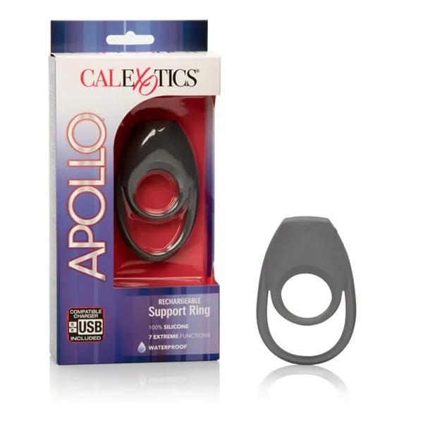 California Exotic Novelties Male Sex Toys Apollo Rechargeable Support Ring