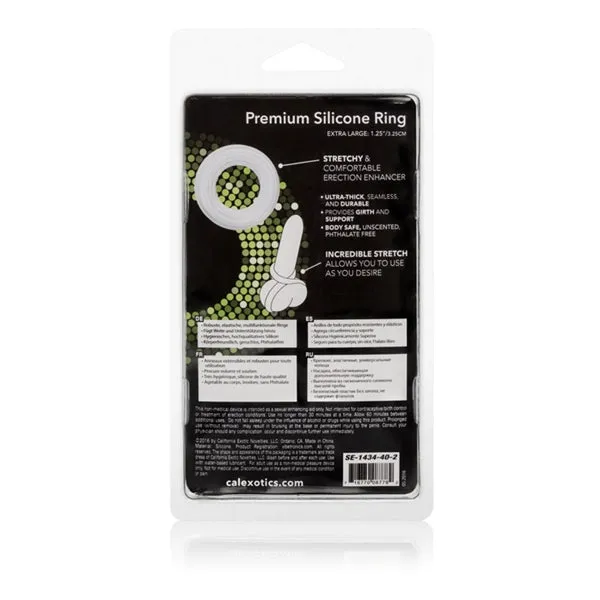 California Exotic Novelties Male Sex Toys Premium Silicone Ring XL