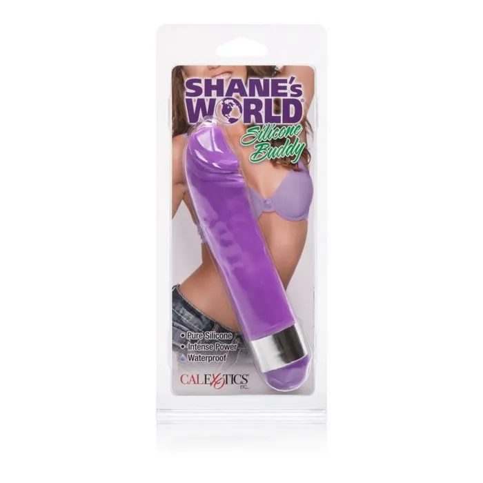 California Exotic Novelties Vibrators Shanes World Silicone Buddy Purple Vibrator