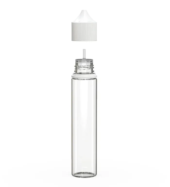 Chubby Gorilla 75ML Unicorn Bottle V3 Clear BottleWhite Cap Chubby Gorilla Dildos