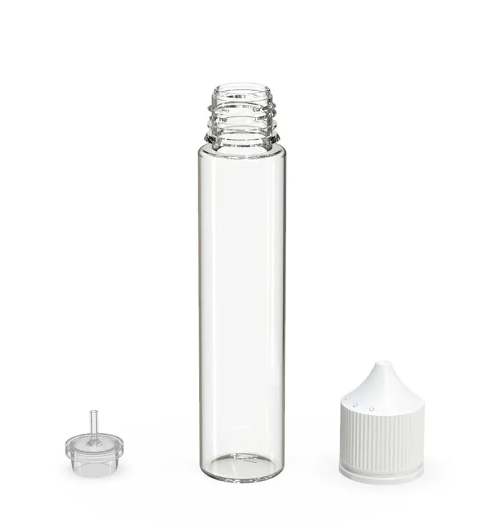 Chubby Gorilla 75ML Unicorn Bottle V3 Clear BottleWhite Cap Chubby Gorilla Dildos