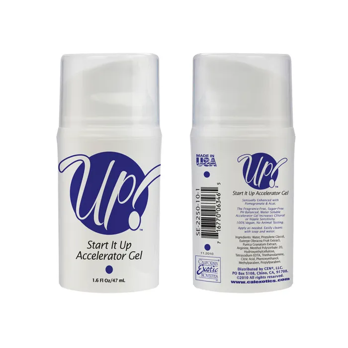 Couples California Exotic Novelties Start It Up Accelerator Gel 50ml