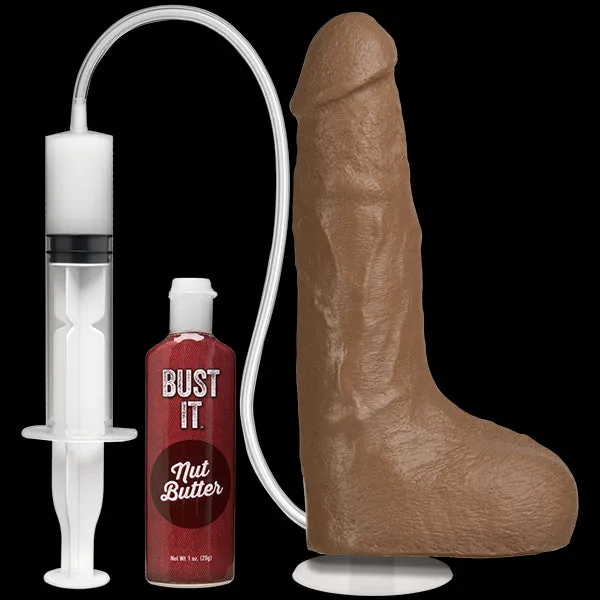 Dildos Doc Johnson Novelties Bust It Squirting Realistic Cock Brown