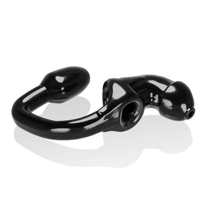 Dildos OXBALLS Tailpipe Cock Ass Lock Black