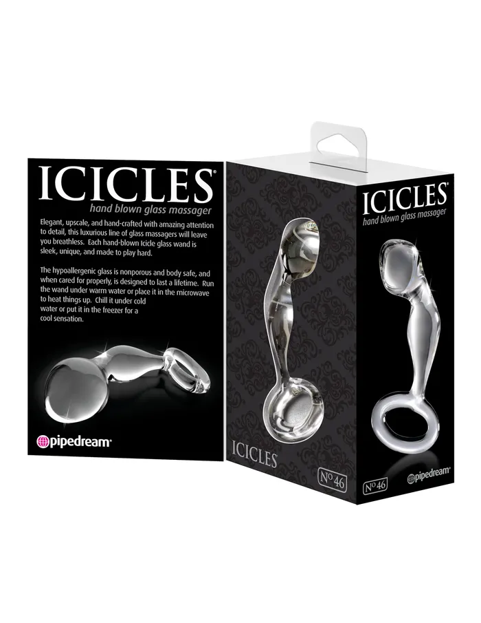 Dildos Pipedream Products Icicles 46 Clear