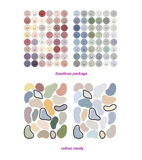 DIY stickers dot Morandi earth color scrapbook album photo wall journal project making happy card decoration sealing stickers AVA Health and Wellness Boutique Vibrators DIY stickers dot Morandi earth color scrapbook album photo wall journal project making happy card decoration sealing stickers AVA Health and Wellness Boutique Vibrators