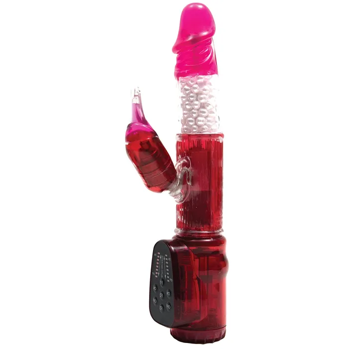 Doc Johnson Novelties I Vibrator RabbitStrawberry WP Female Sex Toys