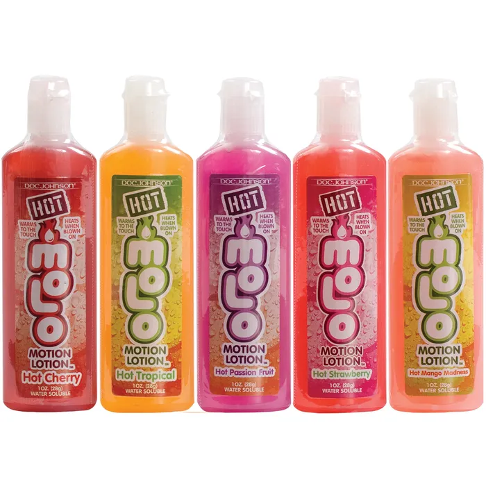 Enhancers Doc Johnson Novelties Hot Motion Lotion 5 Pack