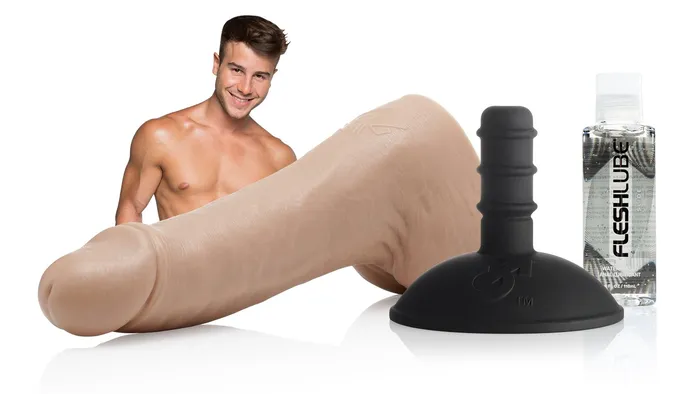 Fleshlight Female Sex Toys Allen King Dildo Pack with Fleshlube Slide