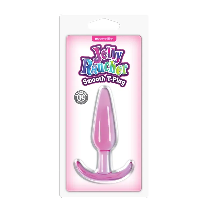 Jelly Rancher T Plug Smooth Pink NS Novelties Anal
