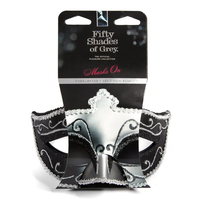 Love Honey Fifty Shades Masquerade Mask Twin Pack Vibrators