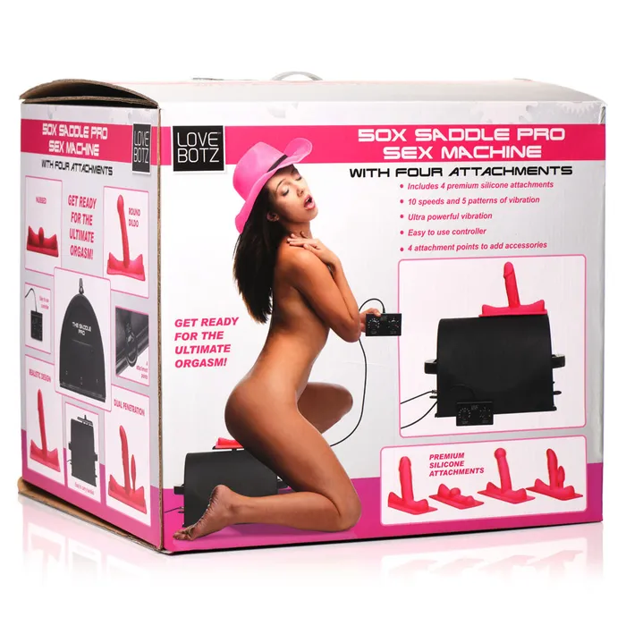 LoveBotz 50X Saddle Pro Sex Machine XR Brands Female Sex Toys