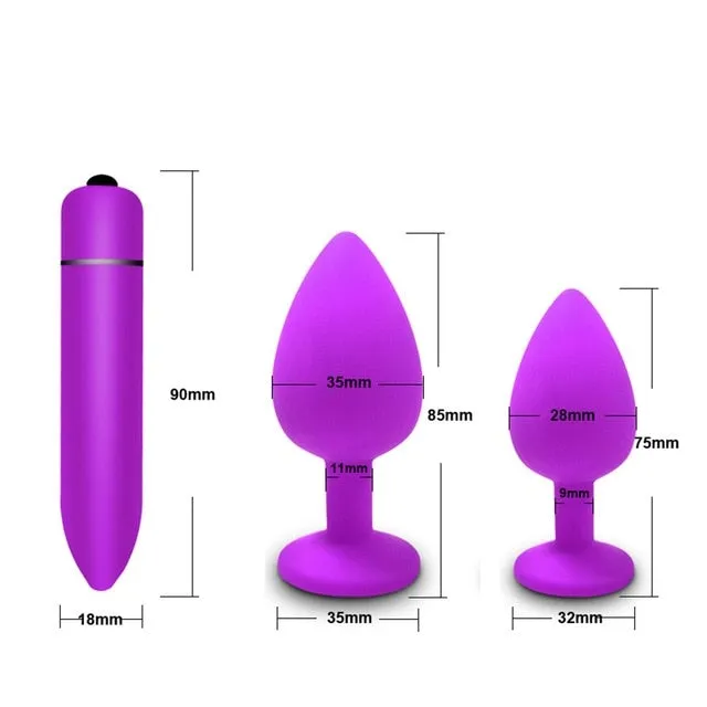 Male Sex Toys AVA Health and Wellness Boutique Beginner Silicone Anal Plug Butt Prostate Massager Adult Gay Sex Products Mini Erotic Bullet Vibrator Sex Toys for Women Men Male Sex Toys AVA Health and Wellness Boutique Beginner Silicone Anal Plug Butt Prostate Massager Adult Gay Sex Products Mini Erotic Bullet Vibrator Sex Toys for Women Men