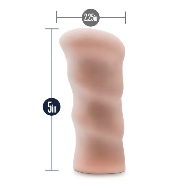 Male Sex Toys Blush Novelties X5 Men The Back Door Ass Masturbator Vanilla