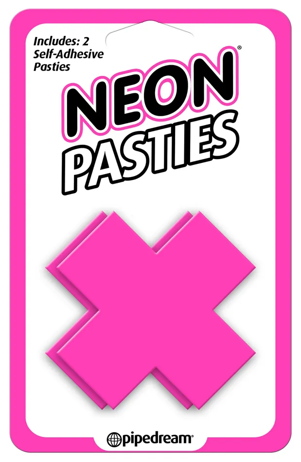 Neon X Pastie Pink Pipedream Products Vibrators