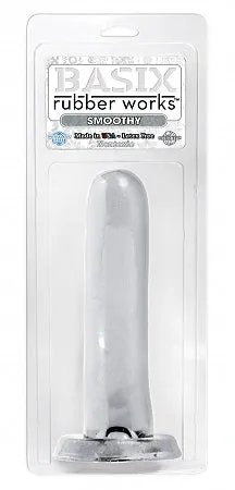 Pipedream Products Basix Rubber Works Smoothy Clear Dong Dildos