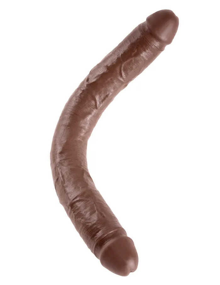 Pipedream Products Dildos King Cock 16in Thick Double Dildo Brown
